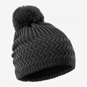 Salomon Kuba Beanie Hat Herre Sort | 57812-HUBG