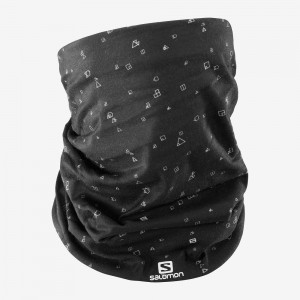 Salomon Neck&Head Light Gaiter Pandebånd Herre Sort | 89136-FRUT