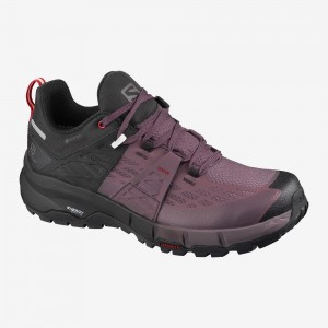 Salomon Odyssey Gtx W Løbesko Dame Sort | 83946-XJGR