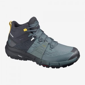 Salomon Odyssey Mid Gtx Vandrestøvler Herre Blå | 69401-ZUOE