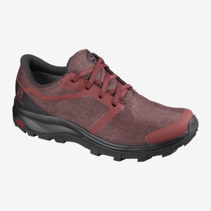 Salomon Outbound Gtx W Trekking Dame Rød | 19485-YKMZ