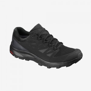 Salomon Outline Gore-Tex Trekking Herre Sort | 36092-EJKF