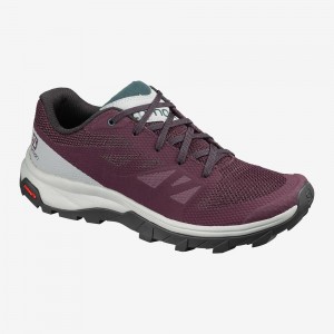 Salomon Outline Trekking Dame Hvide | 68195-GSPR