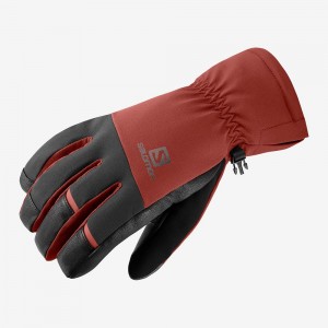 Salomon Propeller Dry M Handsker Herre Rød | 46351-FBDR