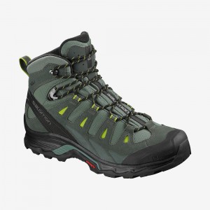 Salomon Quest Prime Gtx Trekking Herre Grøn | 24039-VSEH