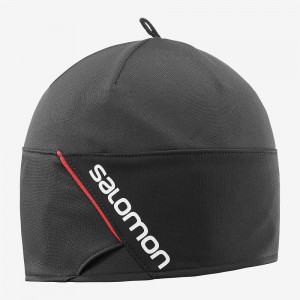 Salomon Rs Beanie Hat Herre Sort | 47638-AUZG