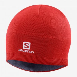 Salomon Rs Warm Kasketter Herre Rød | 56071-VYAP