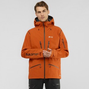 Salomon S Lab GtxU00Ae Pro 3L Shell Jacket M Jakke Herre Brune | 92875-OVSF