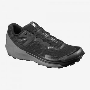 Salomon Sense Ride 3 Gtx Invis. Fit Trail Løbesko Herre Sort | 30265-RQWU