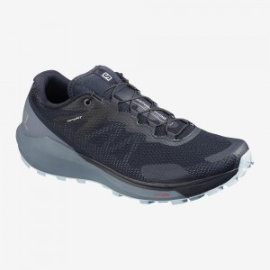 Salomon Sense Ride 3 W Trail Løbesko Dame Sort | 80943-WNSX