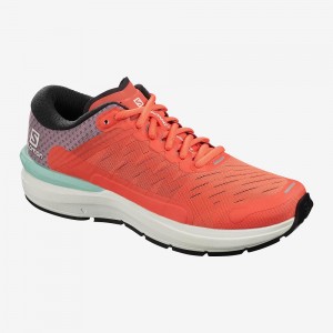 Salomon Sonic 3 Confidence W Trail Løbesko Dame Orange | 37042-QFHM