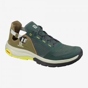 Salomon Tech Amphib 4 Badelatschen Herre Grøn | 86120-EPVM