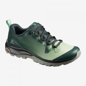 Salomon Vaya Trekking Dame Grøn | 90867-YPZX