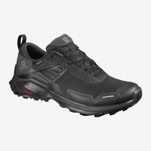 Salomon X Raise Gore-Tex Trekking Herre Sort | 82940-YOTE