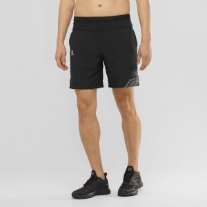 Salomon Xa Trænings Kort M Shorts Herre Sort | 96402-LATY