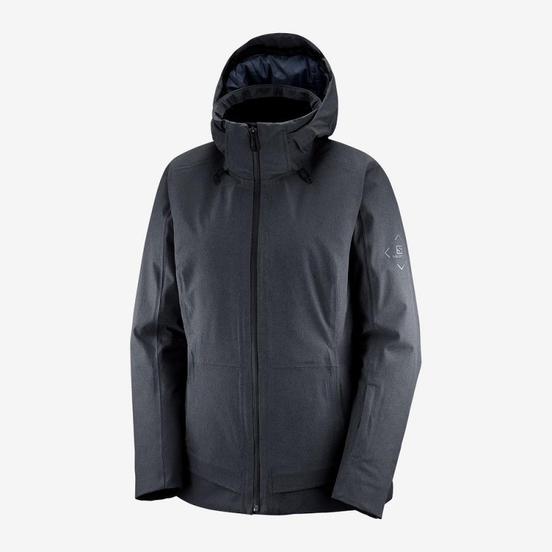 Salomon Arctic Jacket W Skijakker Dame Sort | 86497-TLKG