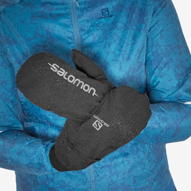 Salomon Bonatti Wp Mitten U Handsker Herre Sort | 82063-ZLTB