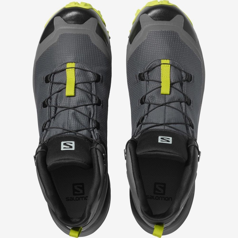 Salomon Cross Hike Mid Gore-Tex Vandrestøvler Herre Gray | 04785-GJTR