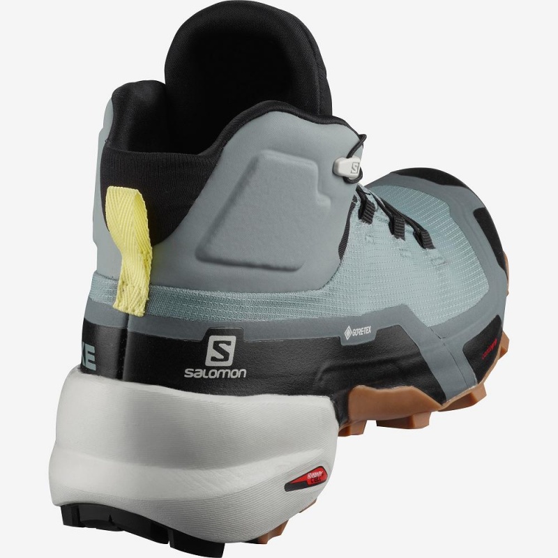 Salomon Cross Hike Mid Gore-Tex Vandrestøvler Dame Grøn | 60289-WRMG