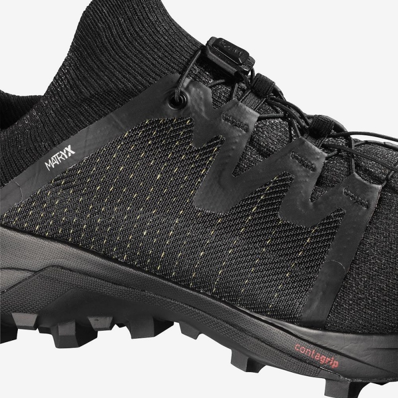 Salomon Cross Pro Trail Løbesko Herre Sort | 69523-KHGE