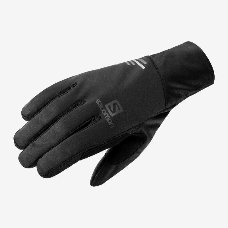 Salomon Equipe Glove U Handsker Herre Sort | 57463-XVMI