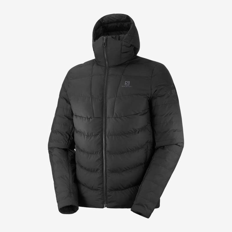 Salomon Essential Xwarm Insulated Hættetrøje Herre Sort | 38076-MTXS