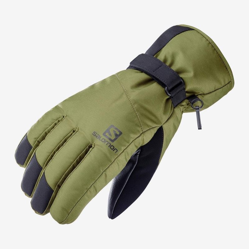 Salomon Force Dry M Handsker Herre Grøn | 17826-ERJI