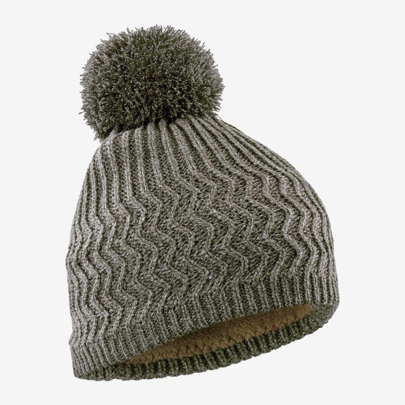 Salomon Kuba Beanie Hat Herre Grøn | 49208-EMJK