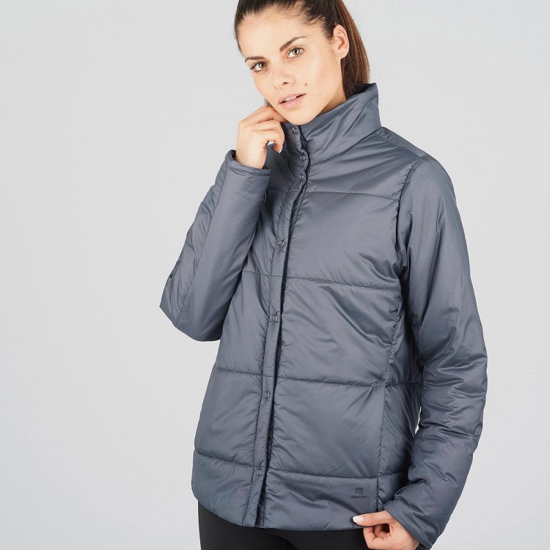 Salomon Outlaw 3In1 Jacket W Skijakker Dame Sort | 82670-FDNK