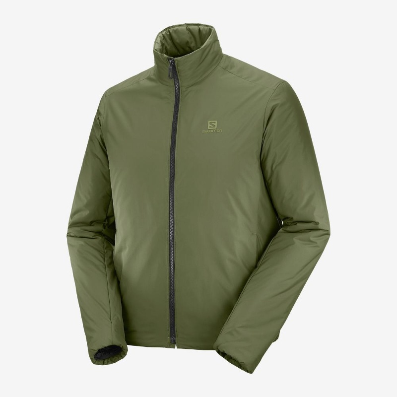 Salomon Outrack Insulated Jacket M Jakke Herre Grøn | 28915-MEIO