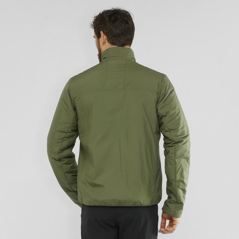 Salomon Outrack Insulated Jacket M Jakke Herre Grøn | 28915-MEIO