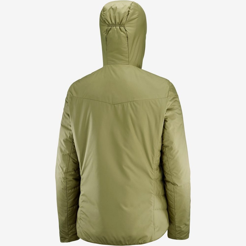 Salomon Outrack Insulated Jakke Dame Grøn | 53240-RMPY