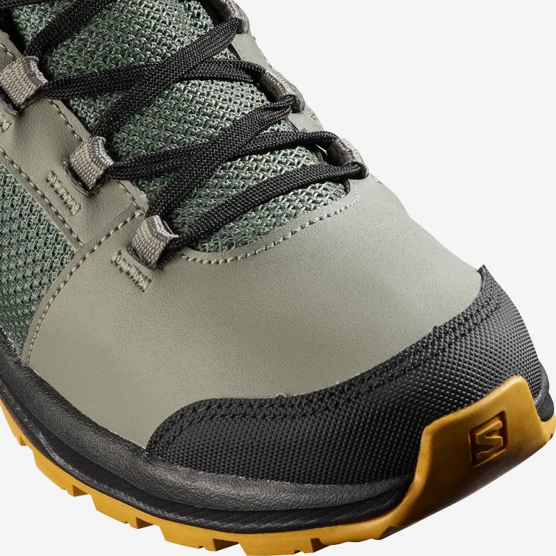 Salomon Outward Climasalomon Vandtætte Trekking Børn Grøn | 53690-SCWV