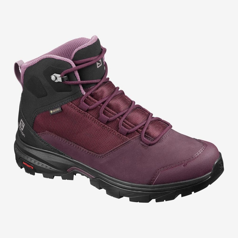 Salomon Outward Gore-Tex Vandrestøvler Dame Hvide | 23854-XFPO