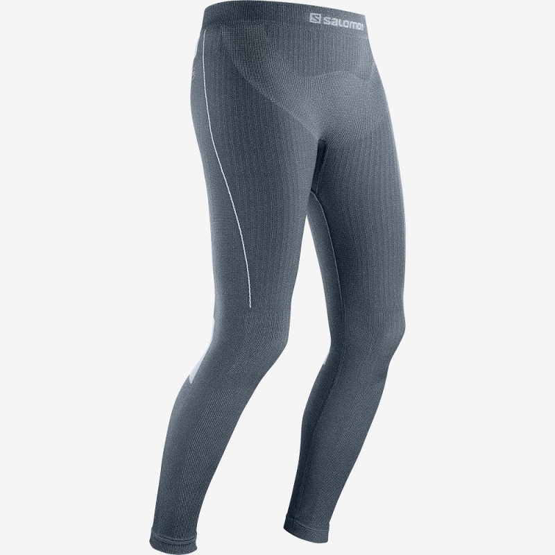 Salomon Primo Warm Tight Seamless W Tights Dame Gray | 03246-GMFR