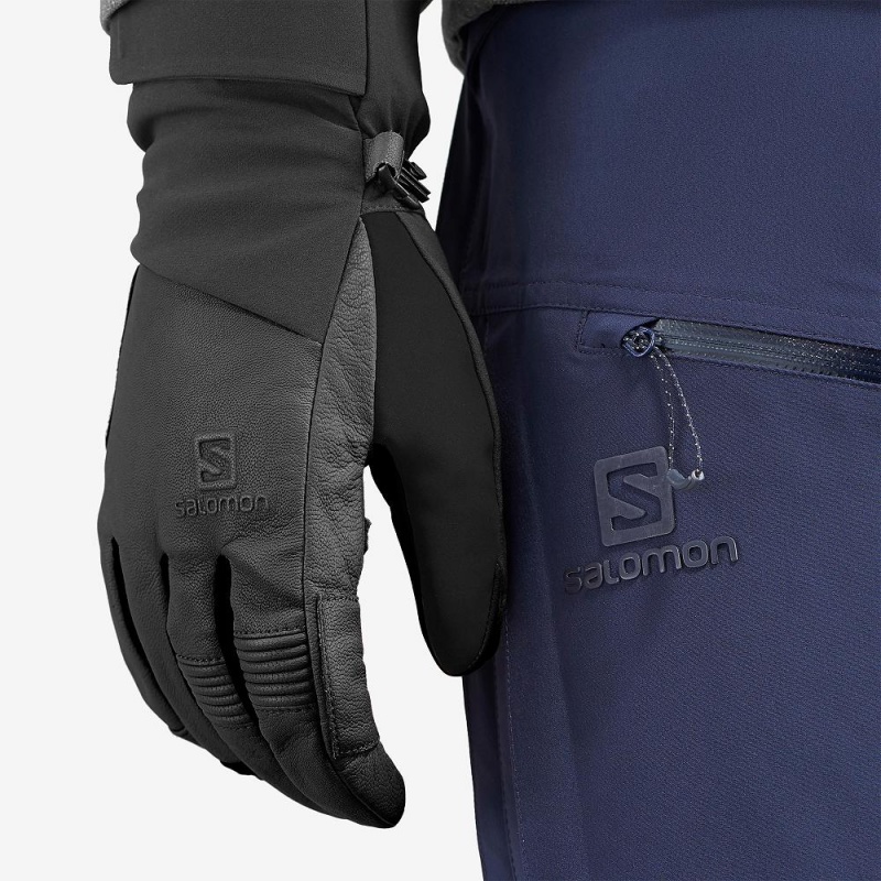 Salomon Propeller Plus M Handsker Herre Sort | 48190-DSJX