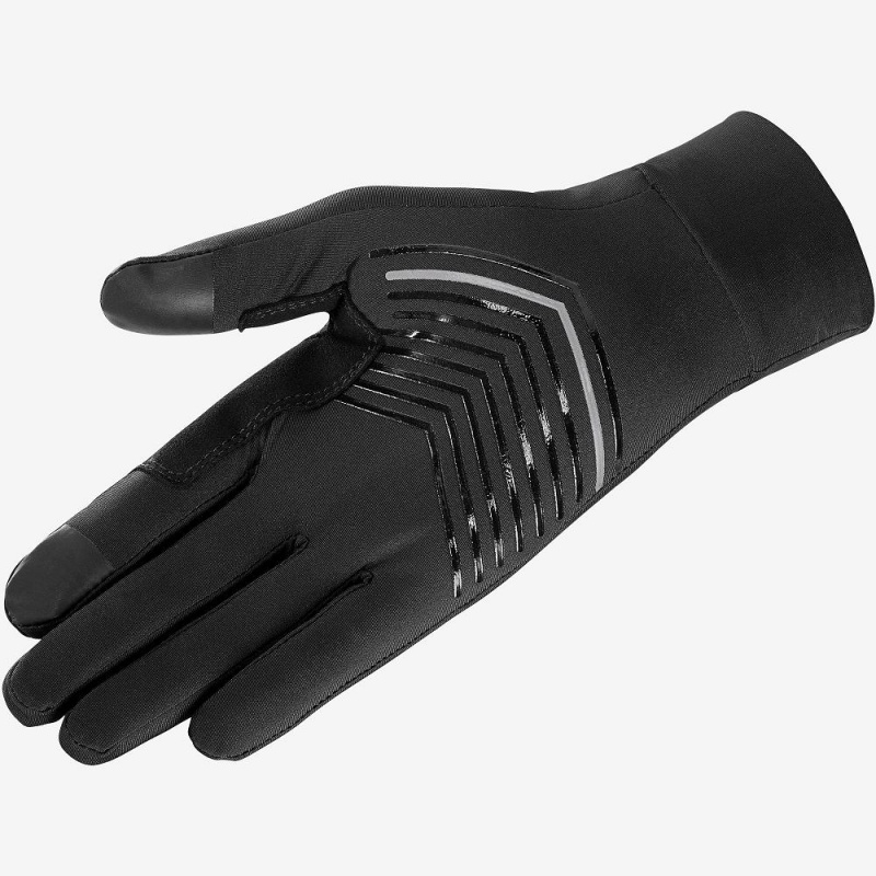 Salomon Pulse Glove U Handsker Herre Sort | 86495-CLGY