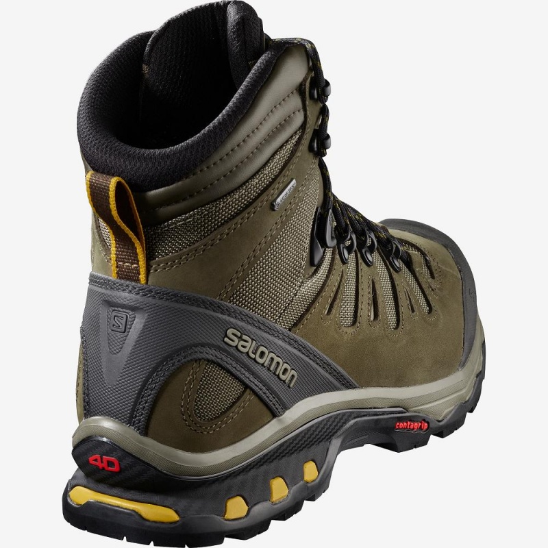 Salomon Quest 4D 3 Gtx Vandrestøvler Herre Brune | 63085-JSRH