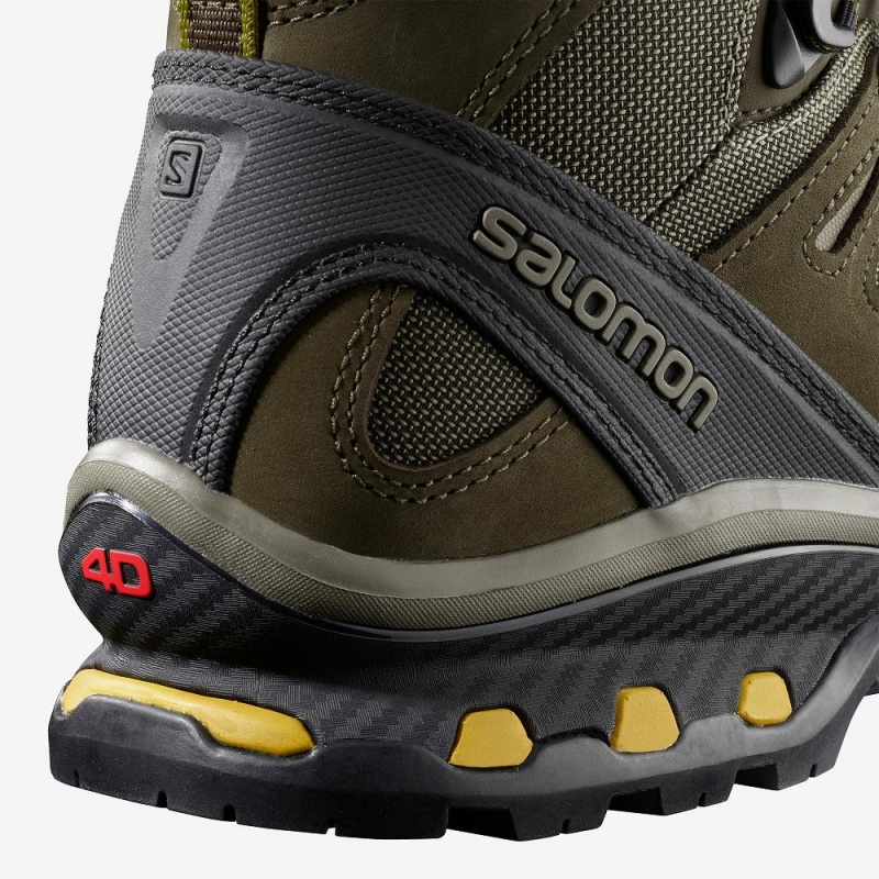 Salomon Quest 4D 3 Gtx Vandrestøvler Herre Brune | 63085-JSRH