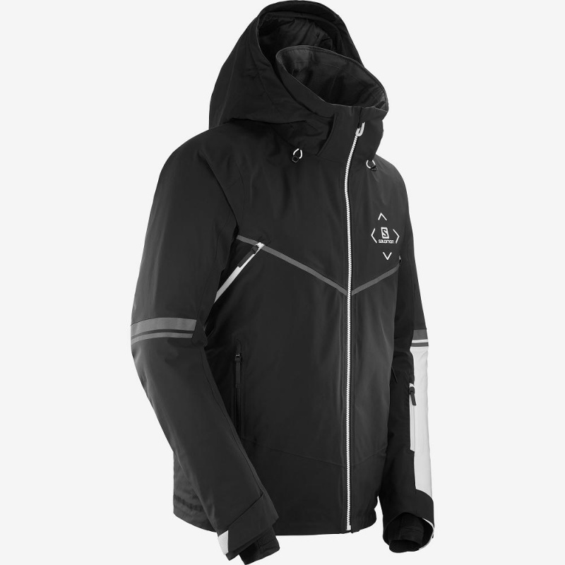 Salomon Race Jacket M Skijakker Herre Sort | 04965-TRUB