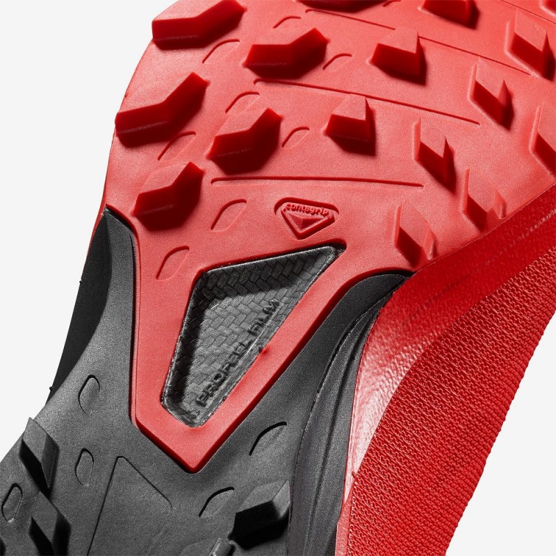 Salomon S Lab Sense 8 Softground Trail Løbesko Herre Rød | 16482-ORAT