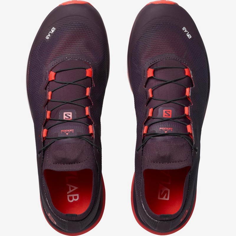 Salomon S Lab Ultra 3 Trail Løbesko Herre Rød | 72456-WTCA