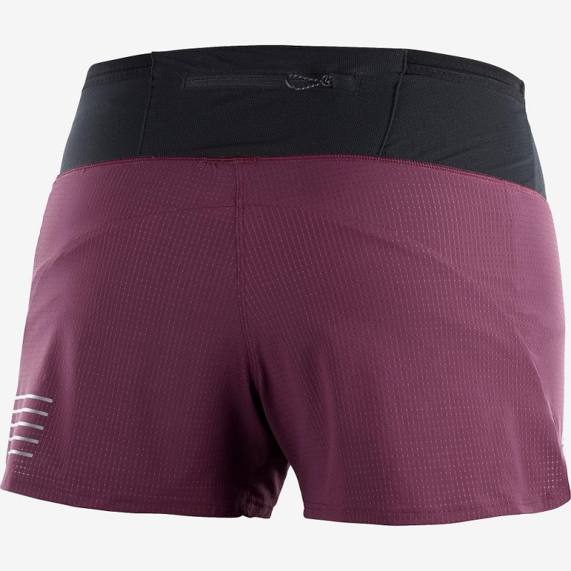 Salomon Sense Shorts Dame Lilla | 45639-KQRJ