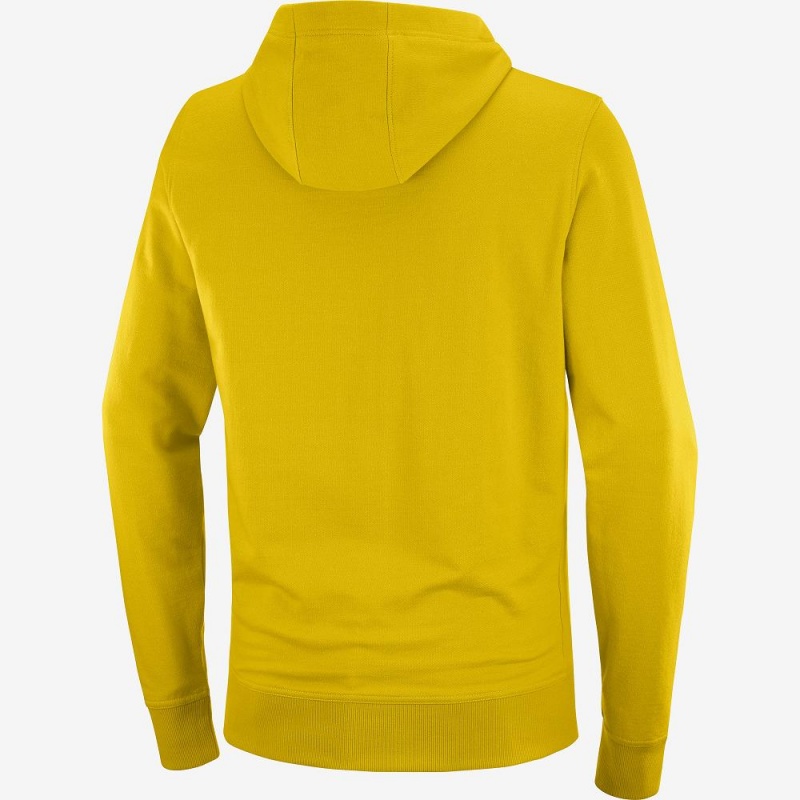 Salomon Shift Hoodie M Hættetrøje Herre Gul | 72083-LFPO