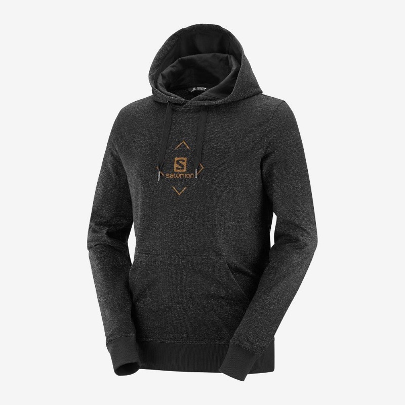 Salomon Shift Hoodie M Hættetrøje Herre Sort | 02765-QRFH