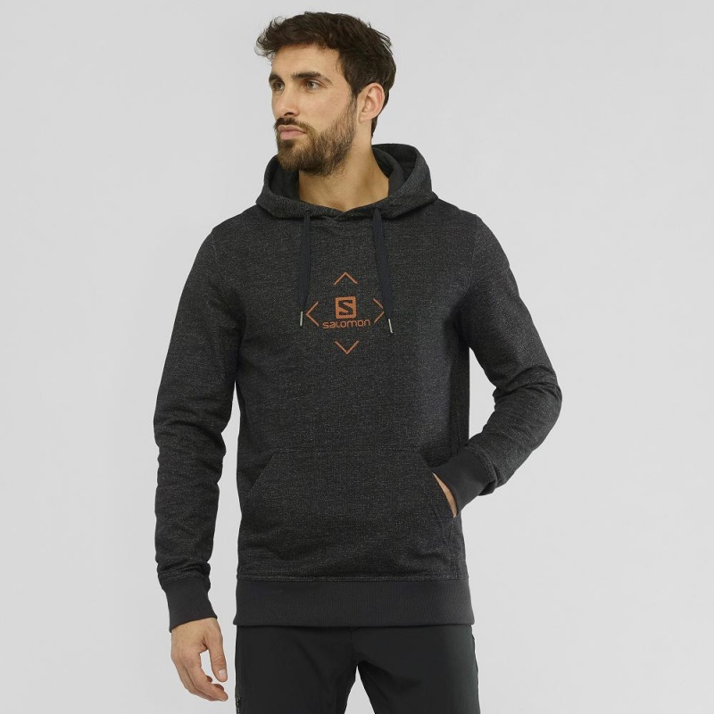 Salomon Shift Hoodie M Hættetrøje Herre Sort | 02765-QRFH