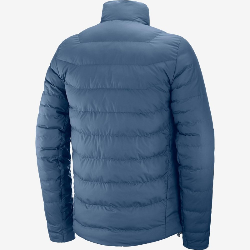 Salomon Sight Storm Jacket M Jakke Herre Mørkeblå | 54926-GZVJ