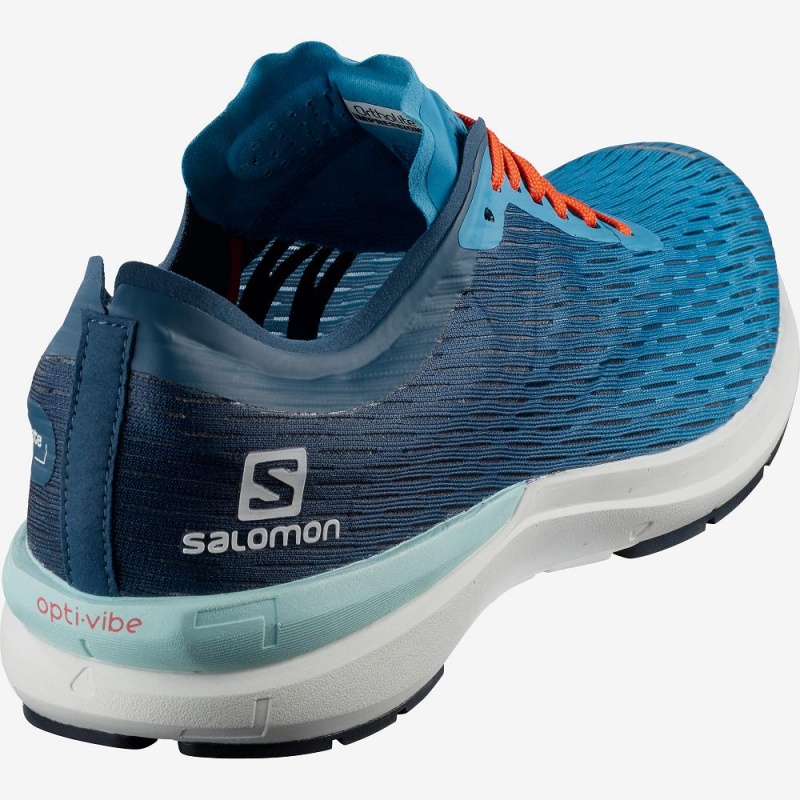 Salomon Sonic 3 Accelerate Løbesko Herre Blå | 29675-LWHM