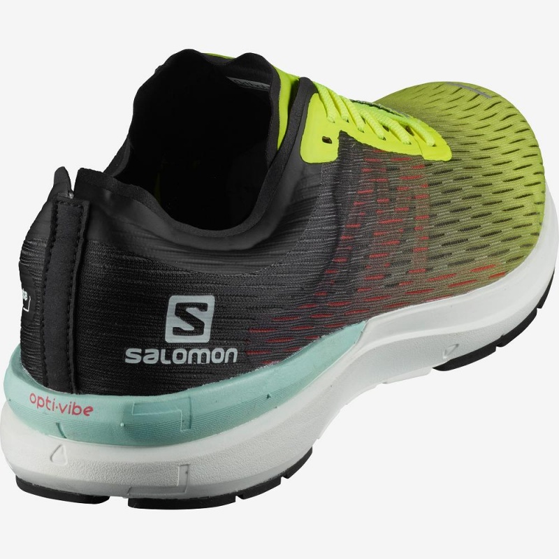 Salomon Sonic 3 Accelerate Løbesko Herre Gul | 28496-IRNP