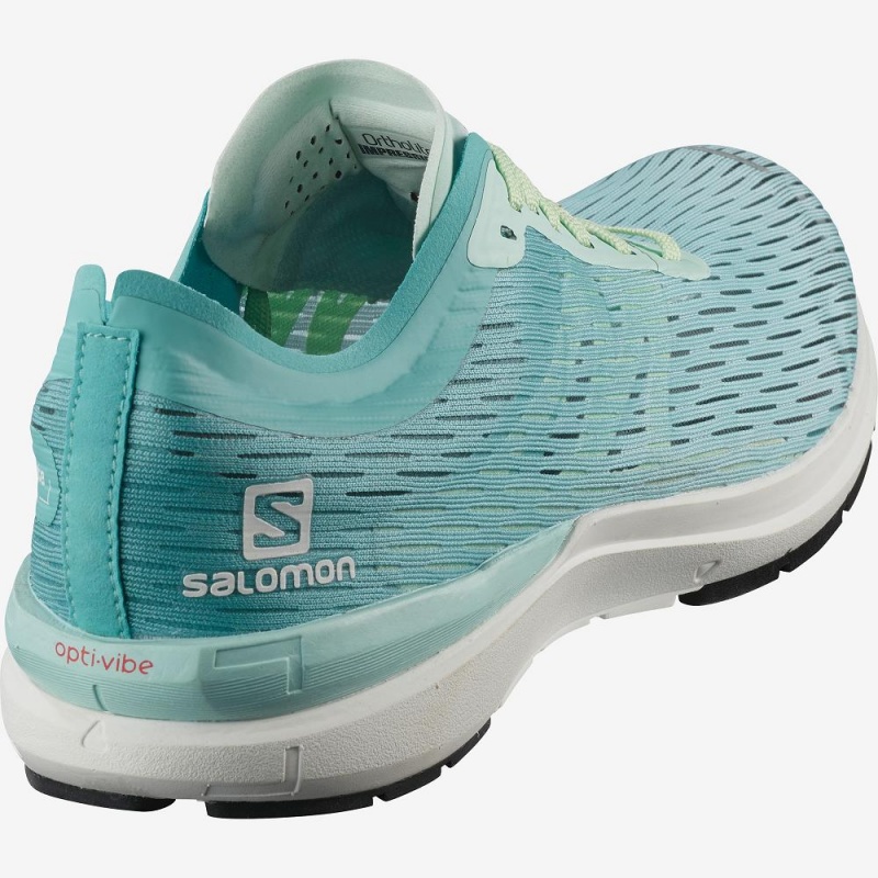 Salomon Sonic 3 Accelerate W Trail Løbesko Dame Grøn | 81675-PSKL